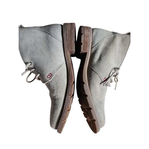 Ariat Henley Suede Ankle Boot Womens Size 8 Sand Beige Lace-Up Chukka Western - Picture 8 of 9